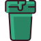 grüne Tasse Icon
