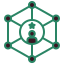 Icon für Datenvernetzung